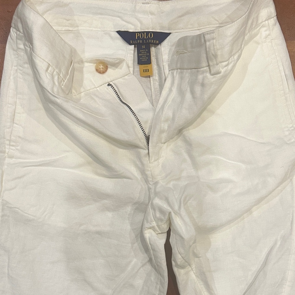 Polo by Ralph Lauren Cream Trousers